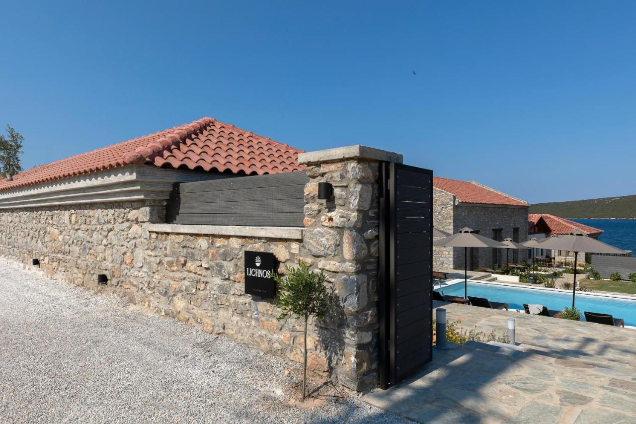 Lichnos Luxury Suites Sourpi Exterior photo