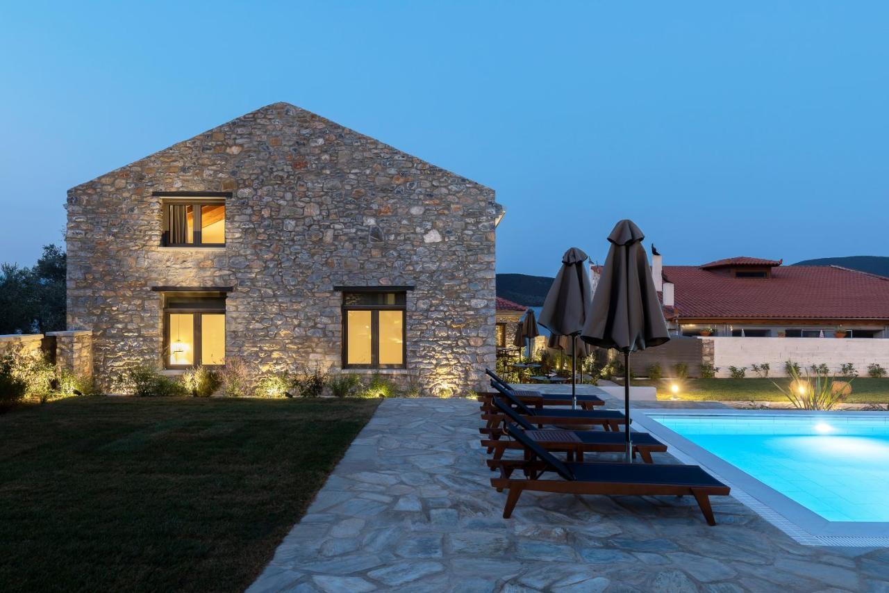 Lichnos Luxury Suites Sourpi Exterior photo
